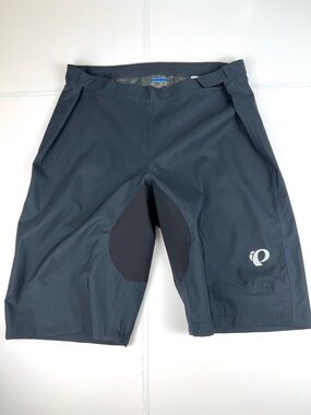 Pearl Izumi Lightweight Shell Cycling Shorts Reinforced Seat L Black Adjustable
